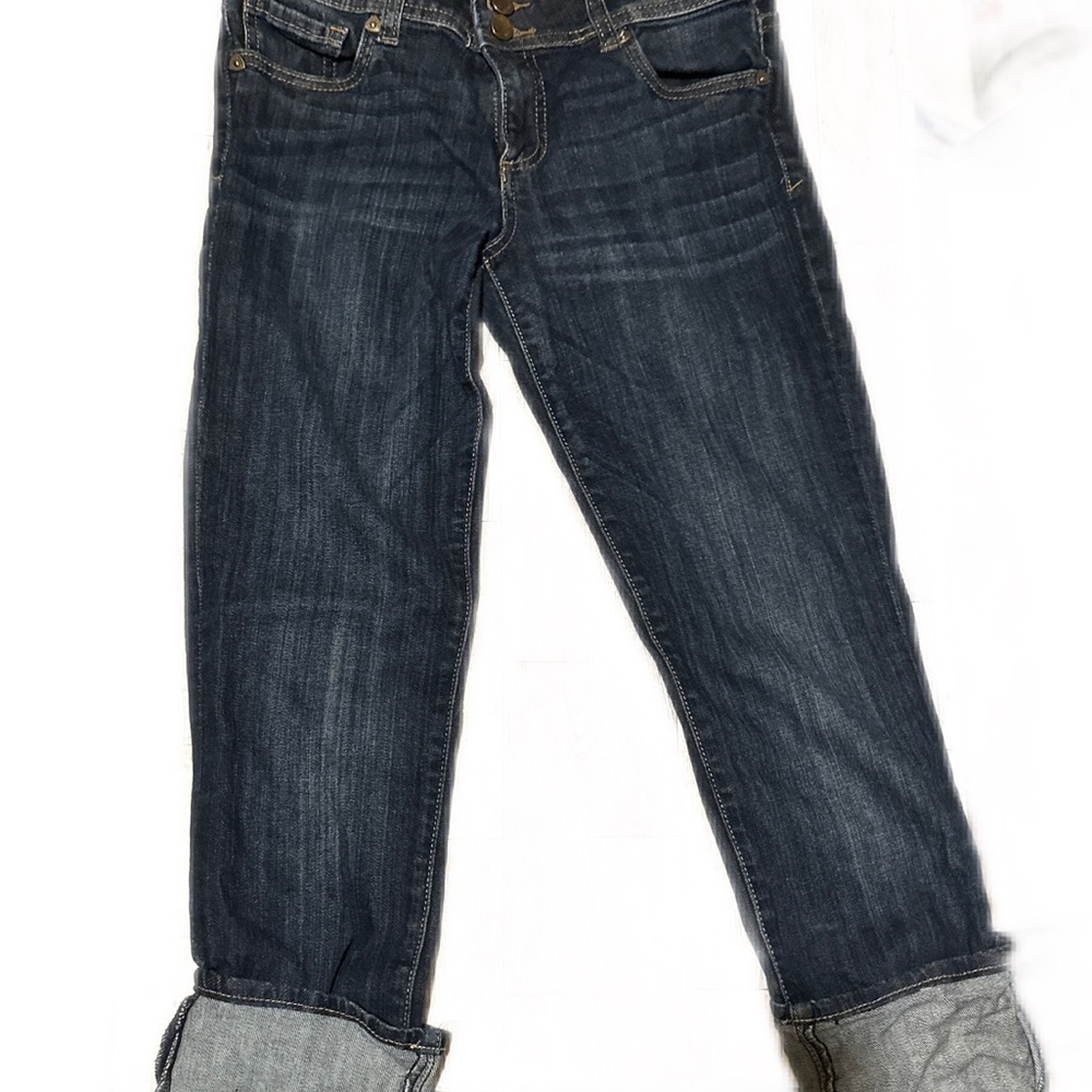 KUT from the Kloth Women's Straight Leg Double Button Jean in Opulent